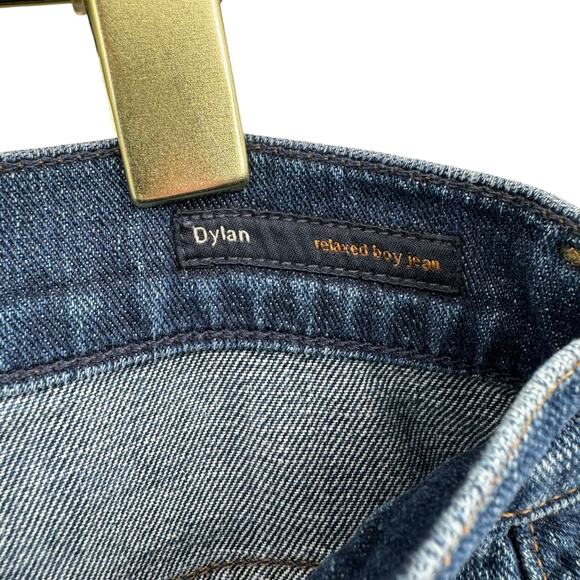 Citizens of Humanity Casual Straight Leg Distressed Button Fly Jeans - Picture 7 of 9